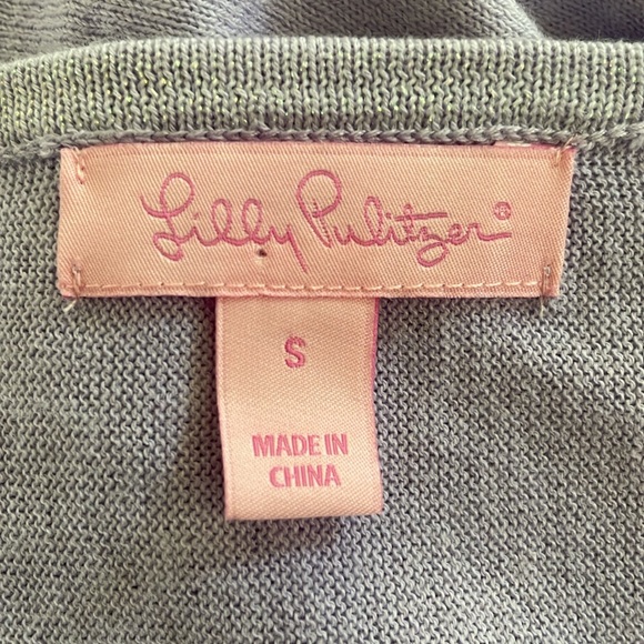 Like NEW Lily Pulitzer Lavender Sweater. Small - Picture 3 of 4